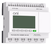 PLC 430 CPU module 12 DI 6 RO 220V AC with ONI screen