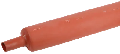 Трубка термоусаживаемая ТТШс 120/50 10кВ 2,5:1 красная (1м) IEK