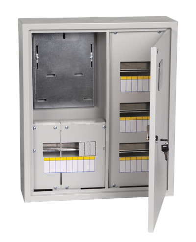 TITAN Корпус металлический ЩУРн-3/24 (560х480х165мм) IP31 IEK