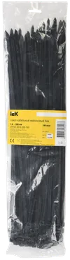 Clamp 7,6x500mm nylon black (100pcs.) IEK1