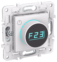 SKANDY Термостат электронный с индикацией SK-T01W арктический белый IEK