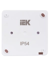 ВСк20-1-0-ГПБ выкл 1кл кноп. о/у IP54 (цвет клавиш: белый) ГЕРМЕС PLUS4
