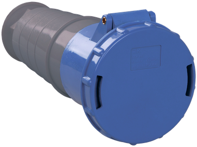 Розетка переносная ССИ-233 2P+PE 63А 200-250В IP54 IEK