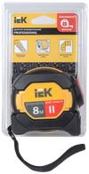 Рулетка измерительная PROFESSIONAL 8м IEK2