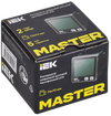 Амперметр цифровой щитовой однофазный RS-485 72х72 LCD MASTER IEK1