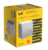 UNION Compact Корпус пластиковый ЩРН-П-4 IP41 белая дверь IEK1