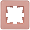 BRITE Рамка 1-местная РУ-1-2-Бр стекло дымчатый RE IEK3