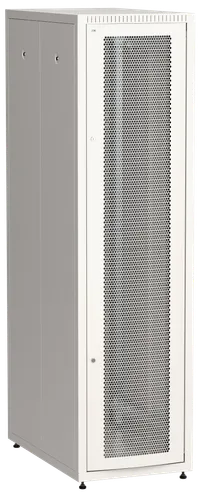 ITK LINEA E Шкаф напольный сетевой 19" 33U 600х1000мм перфорированная передняя дверь задняя металлическая серый