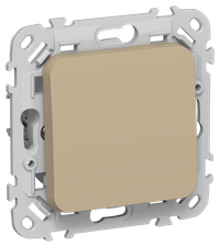 FLITE Выключатель 1-клавишный перекрестный 10А ВС71-1-0-ФлХ хаки IEK