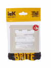 BRITE Рамка 1-местная РУ-1-БрЖ жемчуг IEK4