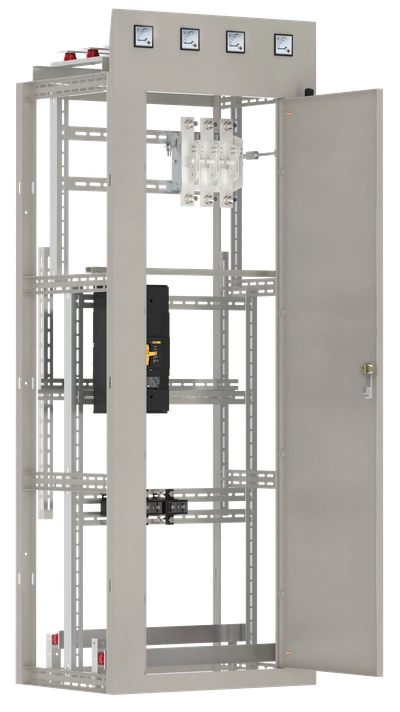 Панель вводная ЩО70-3-15УЗ(600) рубильник 1х630А плавкие вставки 3х630А трансформаторы тока 3х600-5А IEK