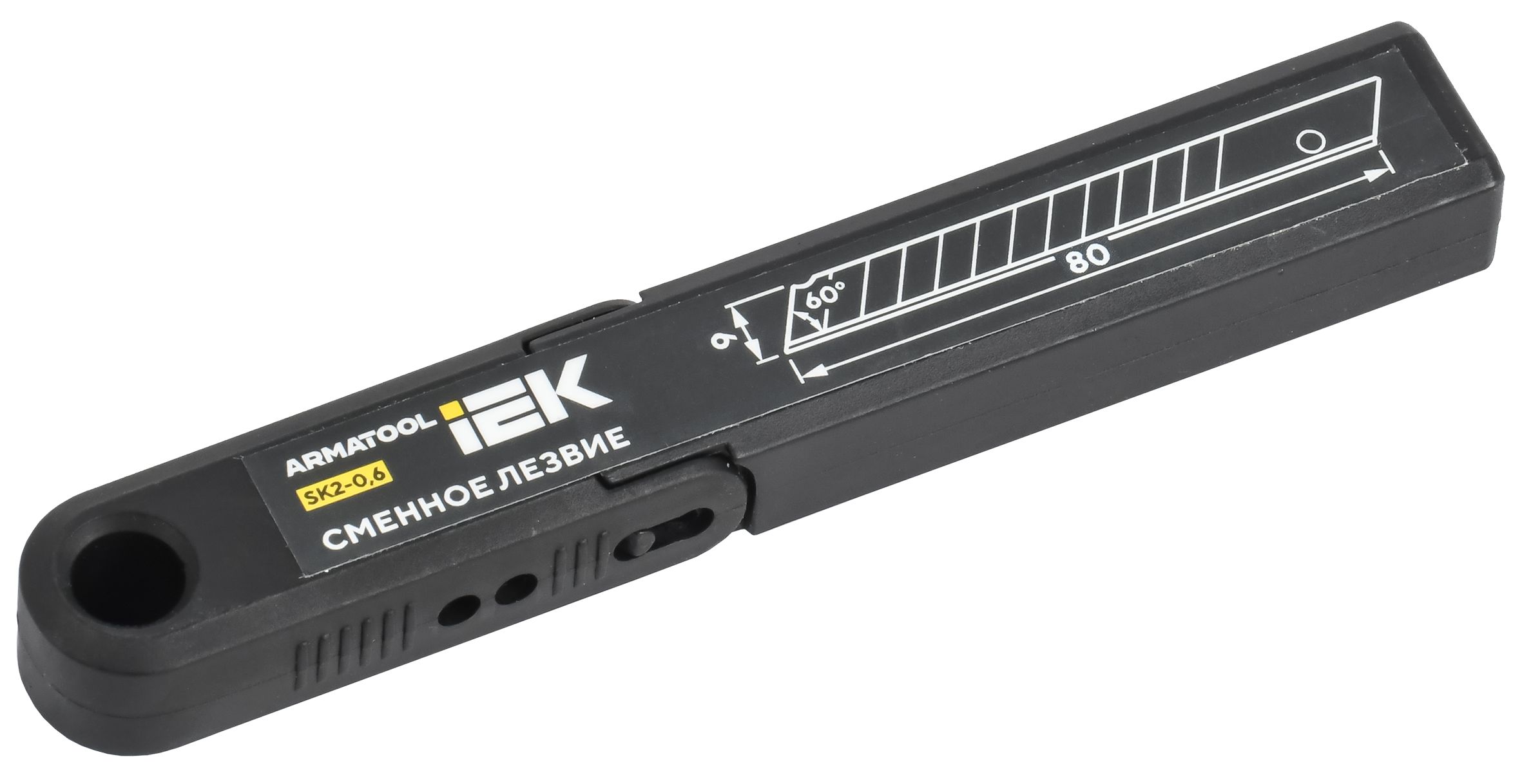 ARMATOOL Сменное лезвие 60 градусов 9х80мм SK2 набор 10шт IEK (TNC72D-NL-09-080)