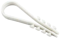 Dowel clamps UT 11-18mm nylon white (100pcs.) IEK