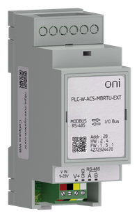ПЛК W. Преобразователь интерфейсов Modbus RTU для удаленного подключения ONI