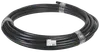 Труба гладкая жесткая тяжелая ПНД d=25мм черная (25м) IEK1