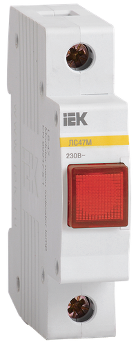 Сигнальная лампа ЛС-47М (красная) (матрица) IEK