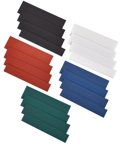 TTU set 8/4, 10/5, 12/6, 14/7 green, blue, red, black, white 20x8 cm/pack. IEK