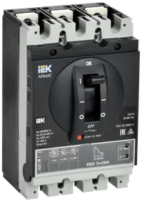 ARMAT Автоматический выключатель в литом корпусе 3P типоразмер G 50кА 250А расцепитель электронный стандартный IEK