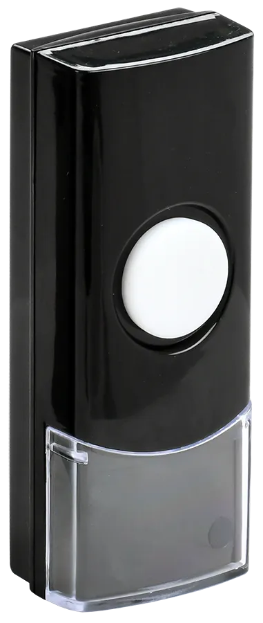 Button for door bell K3B2 IP44 black IEK