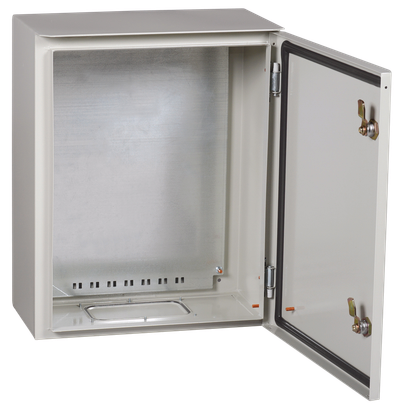PRO Корпус металлический ЩМП-2-2 (500х400х220мм) У1 IP54 (артикул замены YKM40-02-54; TI5-10-N-050-040-020-66) IEK