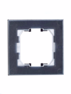 BRITE Рамка 1-местная IP44 РУ-1-БрГ-44 графит IEK3