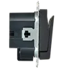 BRITE Выключатель карточный 30А ВС10-1-8-БрГ графит IEK6