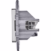 INSPIRIA Розетка компьютерная двойная RJ45 категория 6 UTP алюминий5