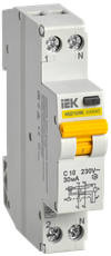 Выключатель автоматический дифференциального тока АВДТ32МL C10 30мА KARAT IEK0