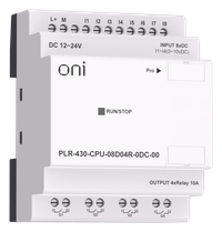 PLC 430 CPU module 8 DI 4 RO 24V DC without ONI shield