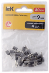 Наконечник НШВИ 4,0-9 серый (20шт/упак) IEK1