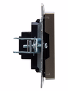 BRITE Розетка HDMI РHDMI-0-БрС сталь IEK2