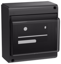 UNION Mini Plastik korpus KMPn-6 IP30 qara IEK