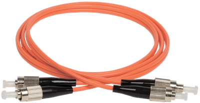 ITK Оптический коммутационный соединительный шнур (патч-корд), для многомодового кабеля (MM), 50/125 (OM2), FC/UPC-FC/UPC, двойного исполнения (Duplex), LSZH,100м