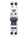 ARMAT Автоматический выключатель дифференциального тока B06S 1P+NP C6 30мА тип AC (18мм) IEK10