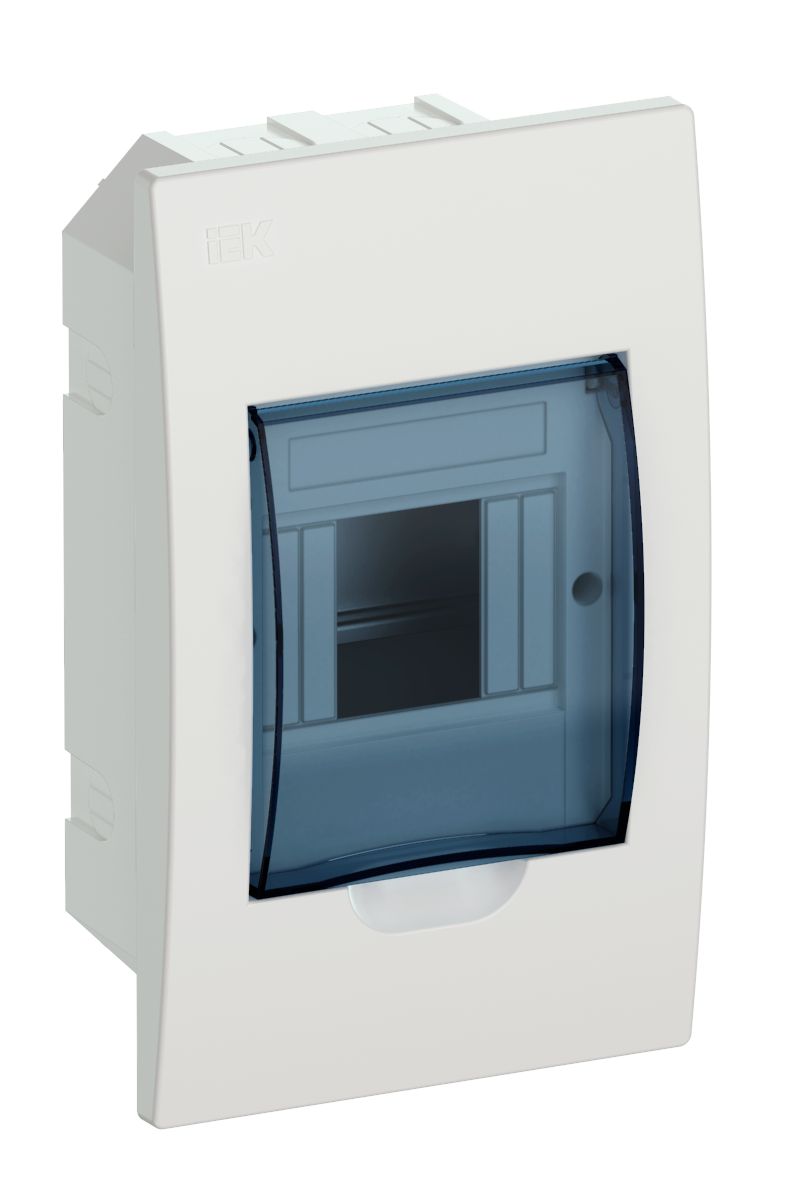 KREPTA 3 Корпус пластиковый ЩРВ-П-4 IP41 белый IEK (MKP12-V-04-40-20)