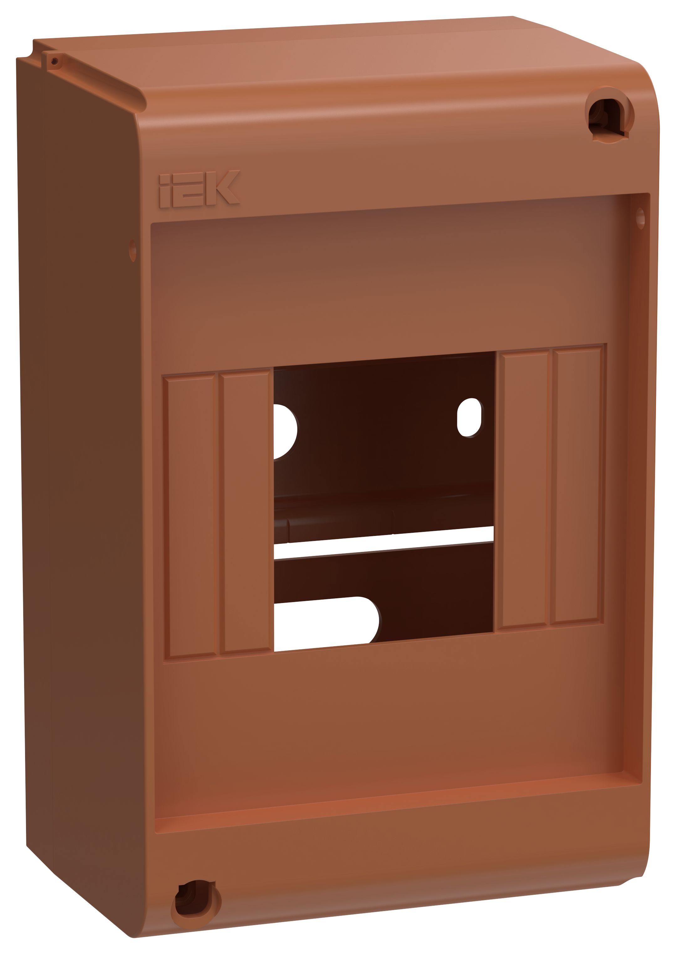 UNION Mini Корпус пластиковый КМПн-4 IP20 без двери дуб IEK