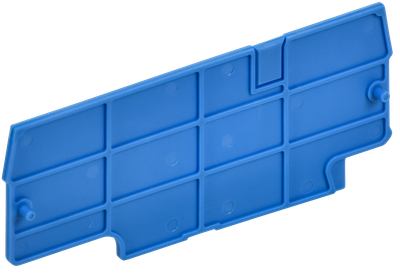 ARMAFIX Заглушка EPCX6-3 BU для колодки клеммной CP/CX6-3 синяя IEK