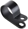 Mounting bracket 16mm nylon black (50pcs) IEK0