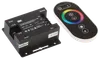 Controller with PDU, radio (black) RGB 3 channels 12V, 6A, 216W IEK0