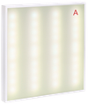LIGHTING PRO Светильник светодиодный ДВО 1001A 30Вт 3000К IP40 595х595мм опал БАП 3ч IEK4