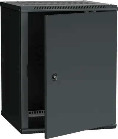 ITK Шкаф настенный LINEA W 18U 600х600мм дверь металл RAL 9005