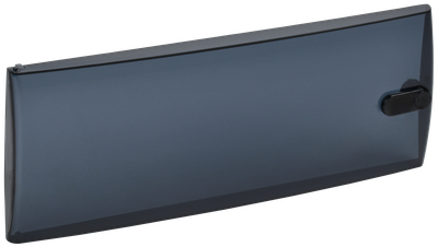 TEKFOR Дверца для корпуса пластикового ЩРН(В)-П-12 IP41 черная прозрачная IEK