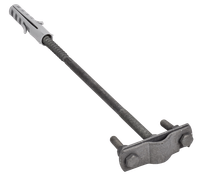 Держатель молниеприемника D=16-20мм L=200мм оцинкованная сталь TD IEK