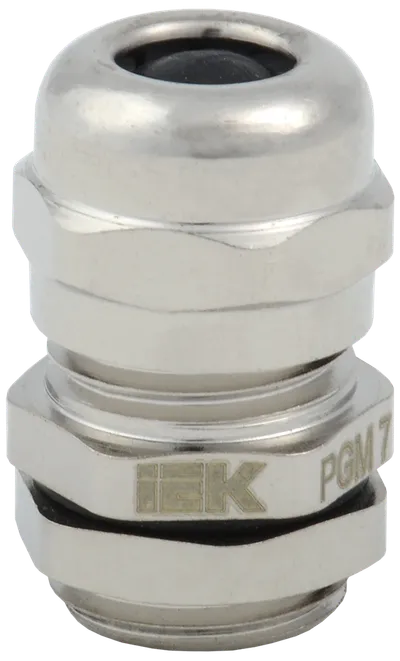 Сальник PGM 7 металлический диаметр проводника 3-6мм IP68 IEK