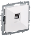 BRITE Розетка телефонная RJ11 РТ10-БрБ белый IEK0