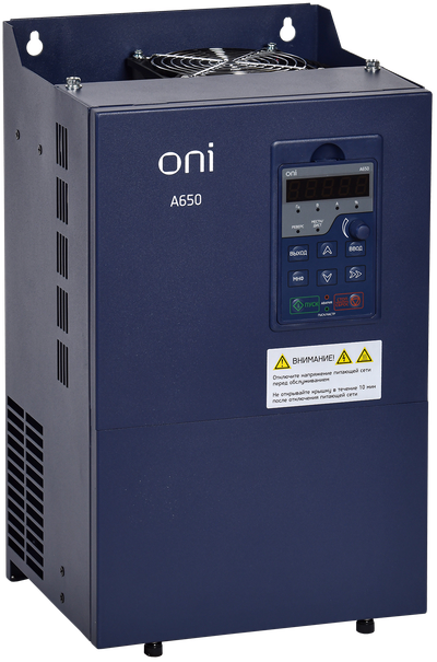 Преобразователь частоты A650 380В 3Ф 55кВт 112А M ONI