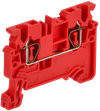ARMAFIX Клемма пружинная CX2.5 проходн. красная IEK0