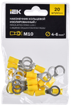 Наконечник НКИ 5,5-10 кольцо 4-6мм (20шт/упак) IEK1