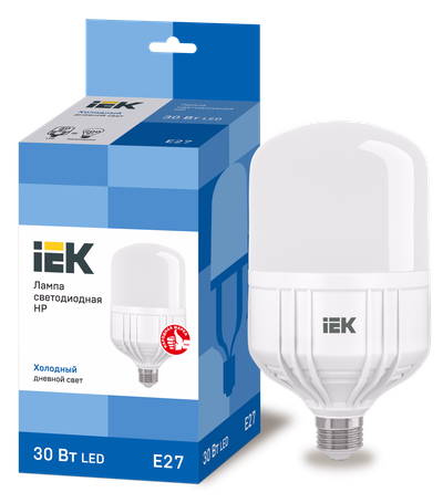 LED lamp HP 30W 230V 6500k E27 IEK