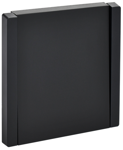 FORTE&PIANO Выключатель 1-клавишный проходной 10А FP103 черный IEK